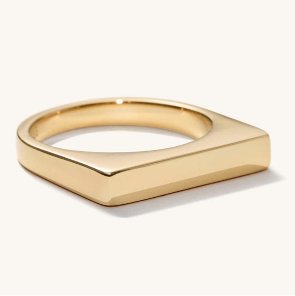 Baublebar Block Rectangular Ring